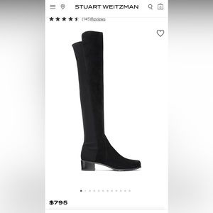 Stuart Weizman size 8 over the knee boots